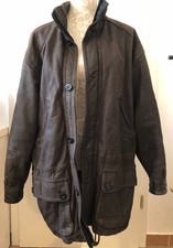 Herren Lederjacke Mantel