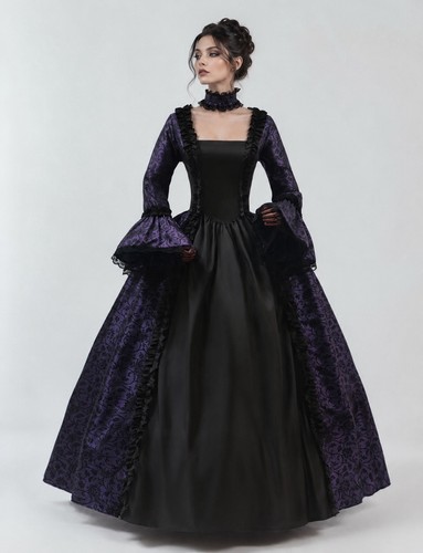Gothic viktorianisches kleid - gothic,