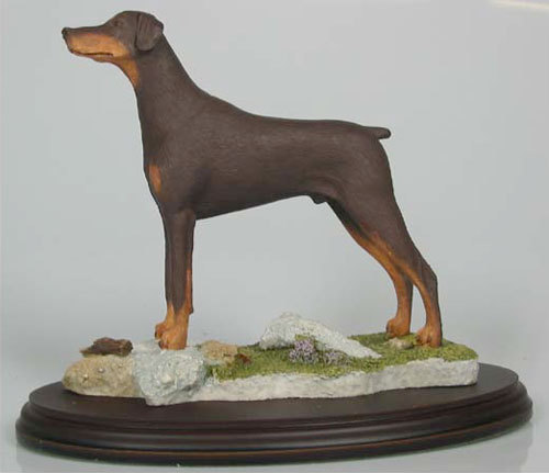 Dobermann doberman figur - , hund