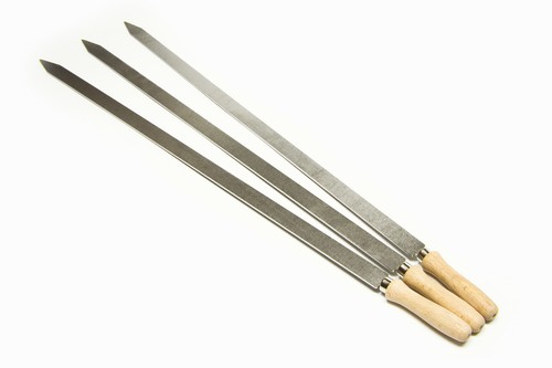 Xxl 3mm edelstahl grill spieß - xxl,