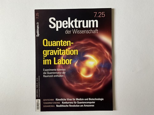 Spektrum der wissenschaft 25 - wissenschaft, 7.25