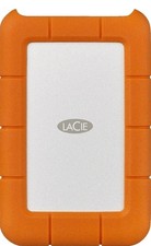 LaCie Rugged USB-C 1TB externe Festplatte STFR1000800 - silber / orange