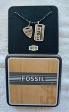 Fossil Halskette /Kugelkette