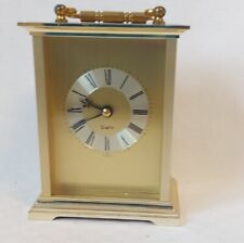 Kienzle Quarz Kaminuhr Präsident Uhr Messing Kutscher Wecker Batterie