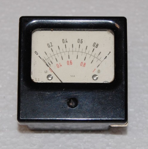Altes amperemeter ma - 1,