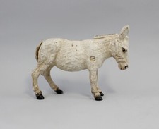 9937584-d Eisenguss Figur Spardose  Esel  bunt rustikal