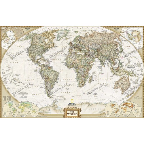 National geographic weltkarte - geographic,