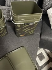 Anaconda Freelancer Bucket 10-17 L Grundfutter  Eimer mit Deckel Rechteckig