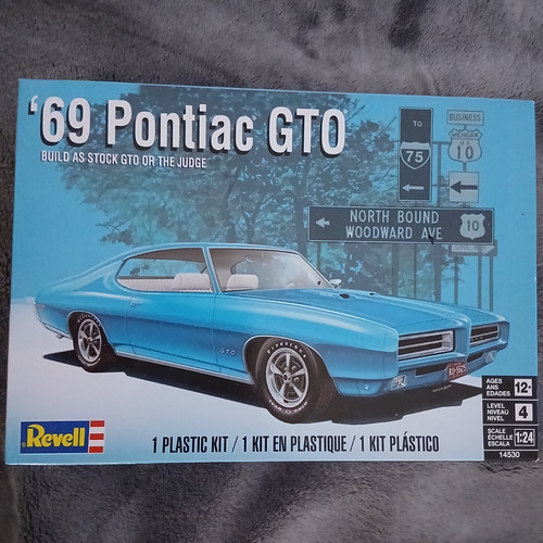 Revell pontiac gto 1 - '69,