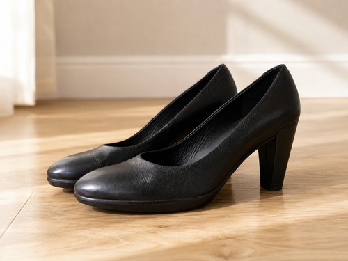 Ecco leder pumps schwarz - ecco,