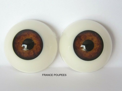 Augen 22mm halbrund - ,