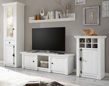 Wohnwand Schrankwand in Pinie