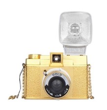 Rare Lomography Diana F+ Gold Limited Edition Film Camera