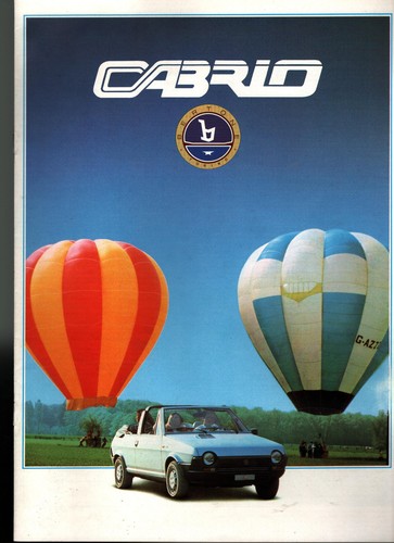 Prospekt fiat ritmo cabrio - prospekt,