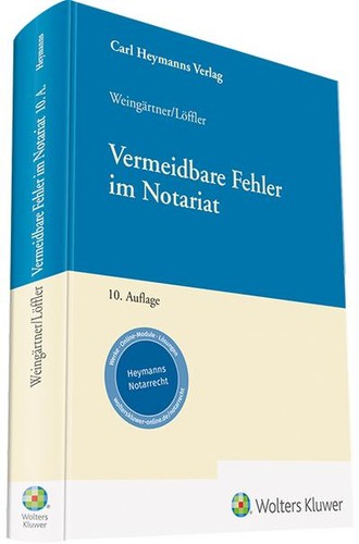 Vermeidbare fehler notariat - vermeidbare,