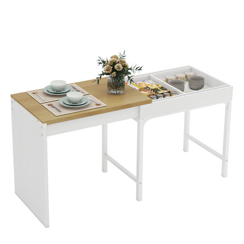 Ausziehbar esstisch 160cm - ausziehbar, 80-160cm