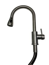 FORIOUS Wasserhahn Küche Hochdruck Küchenarmatur mit Herausziehbarer Brause