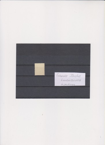 Briefmarke grand duche - briefmarke,