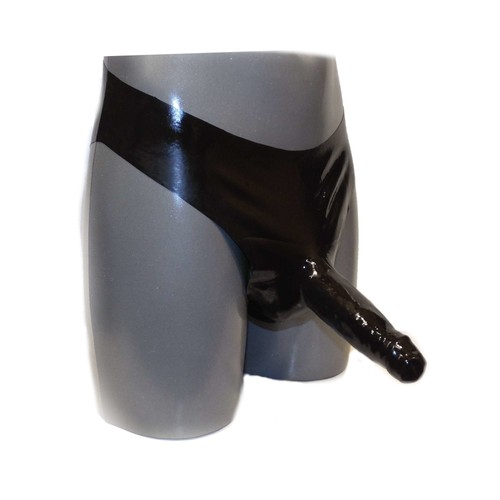 Latex string slip penisschaft - latex, string/slip