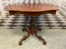 ANTIKER BEISTELLTISCH LOUIS PHILIPPE UM 1860 MAHAGONI BIEDERMEIER TISCH