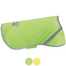 Hunde Warnweste reflektierend Hundesicherheitsweste Pfote Mantel Klettverschluss