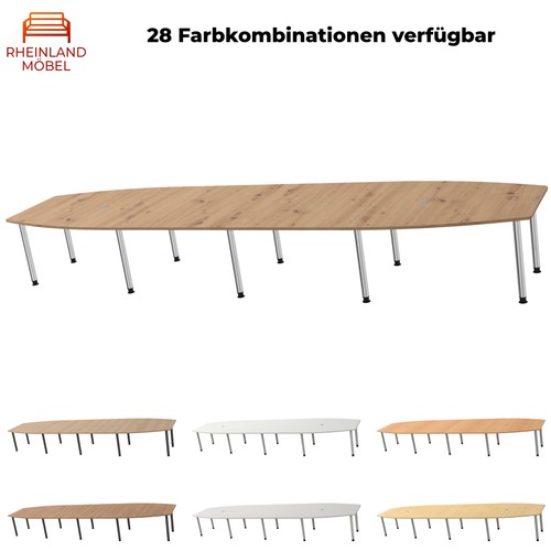 Konferenztisch konti 520x130cm - konferenztisch,