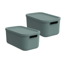Rotho 2er set aufbewahrungsbox - 2er-set,