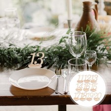  10 Pcs Hochzeit Tischzahlen