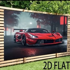 LaFerrari-2D- Banner Fahne Flagge244x183RennsportIkone Legende Historie Kult5915