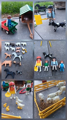 Playmobil bauernhof set - set, 4