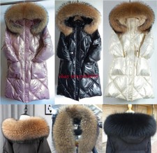 Damen Glänzend Winter jacke