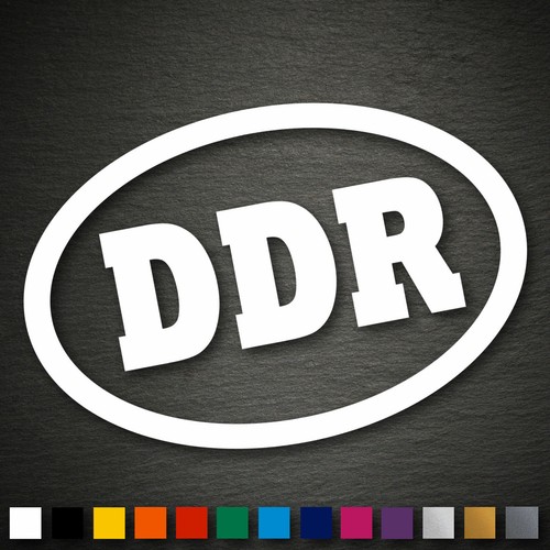 13206 ddr aufkleber 73x110mm - aufkleber,