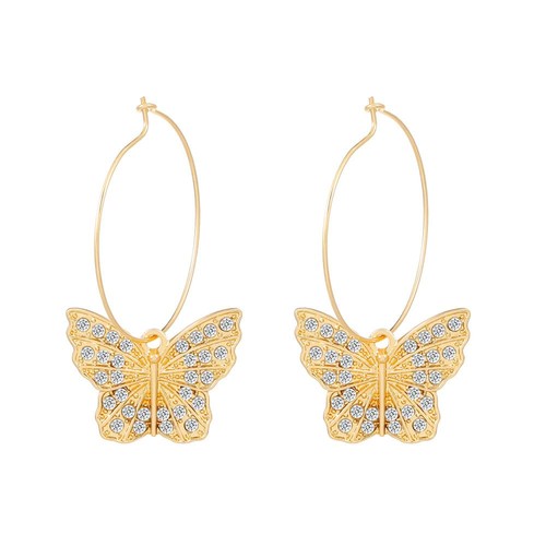 Fee schmetterling creolen full - schmetterling,