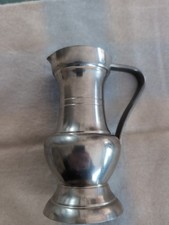 Vintage zinnkanne - vintage,