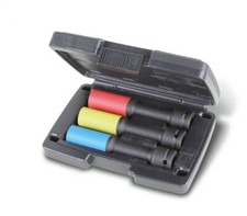 Beta 720LCL/C3 3 Stück 1/2"" Antrieb lange Legierung Radmutter Schlagschrauber Steckschlüsselsatz 17-21 mm