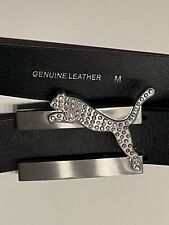 Puma Gürtel Schwarz Leder