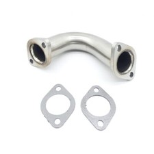 Sport Auspuff Krümmer Edelstahl 35mm für Gilera Runner FXR 125 SKR Hexagon TPH