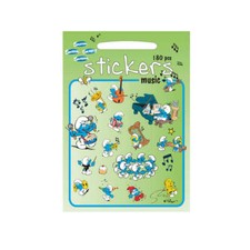 Barbo Toys 180 Schlümpfe Sticker - Schlumpf Smurf Aufkleber