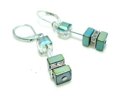 Ohrhänger würfel cube - würfel,