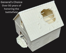 1/72 Damaged Barn Ruined