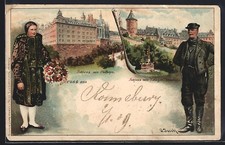 Künstler-AK Altenburg /