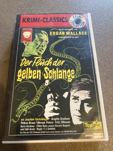 Edgar wallace vhs der fluch - wallace,