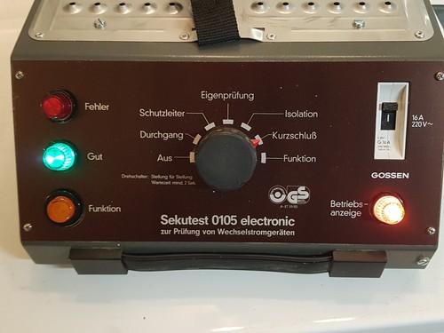 Gossen metrawatt secutest 0105 - metrawatt,