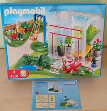 PLAYMOBIL*4281  Wintergarten mit Sonnenterrasse,Figuren,Zubehör + OVP+BA v. 2008