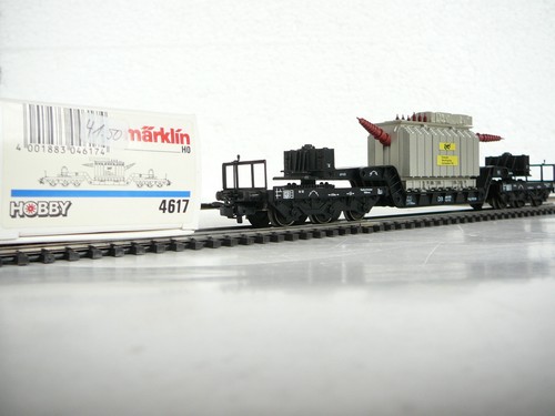 Märklin 4617 tiefladewagen - märklin,