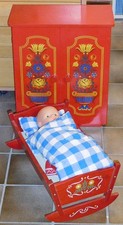 Babypuppe puppenmöbel bett - babypuppe, +