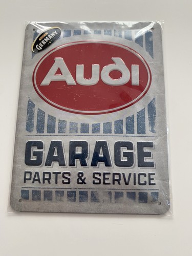 Audi garage schild - audi,