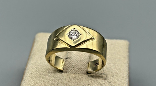 Karat gold ring mit - karat,