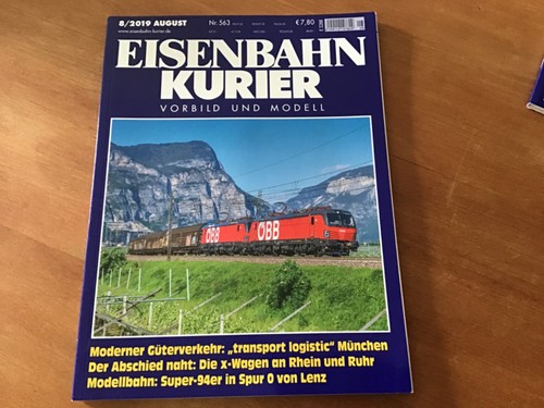 Eisenbahnkurier 563 aug - /,