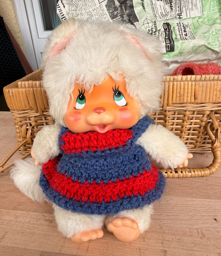Vintage monchhichi katze - vintage,